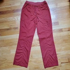 Grey's Anatomy Burnt Orange Scrub Pants, size small